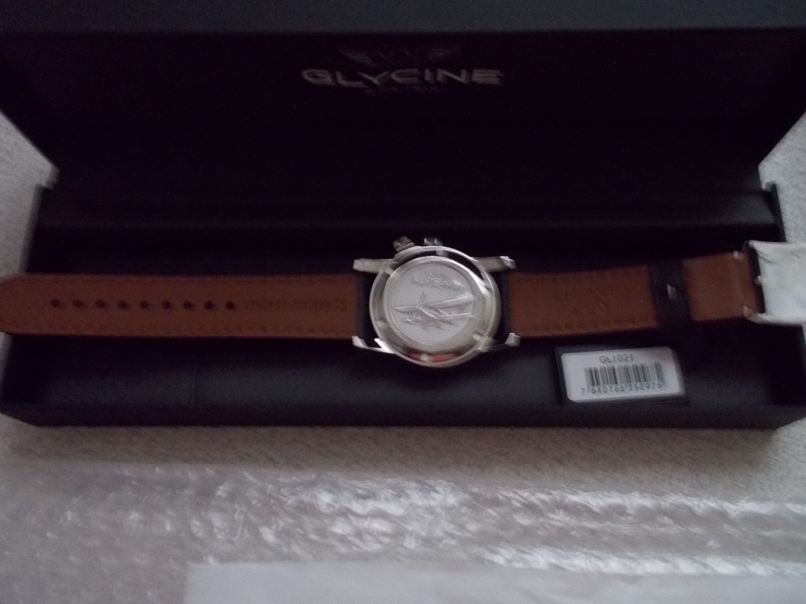 Glycine Airman Contemporary Worldtimer Quartz Green Dial Men’s Watch