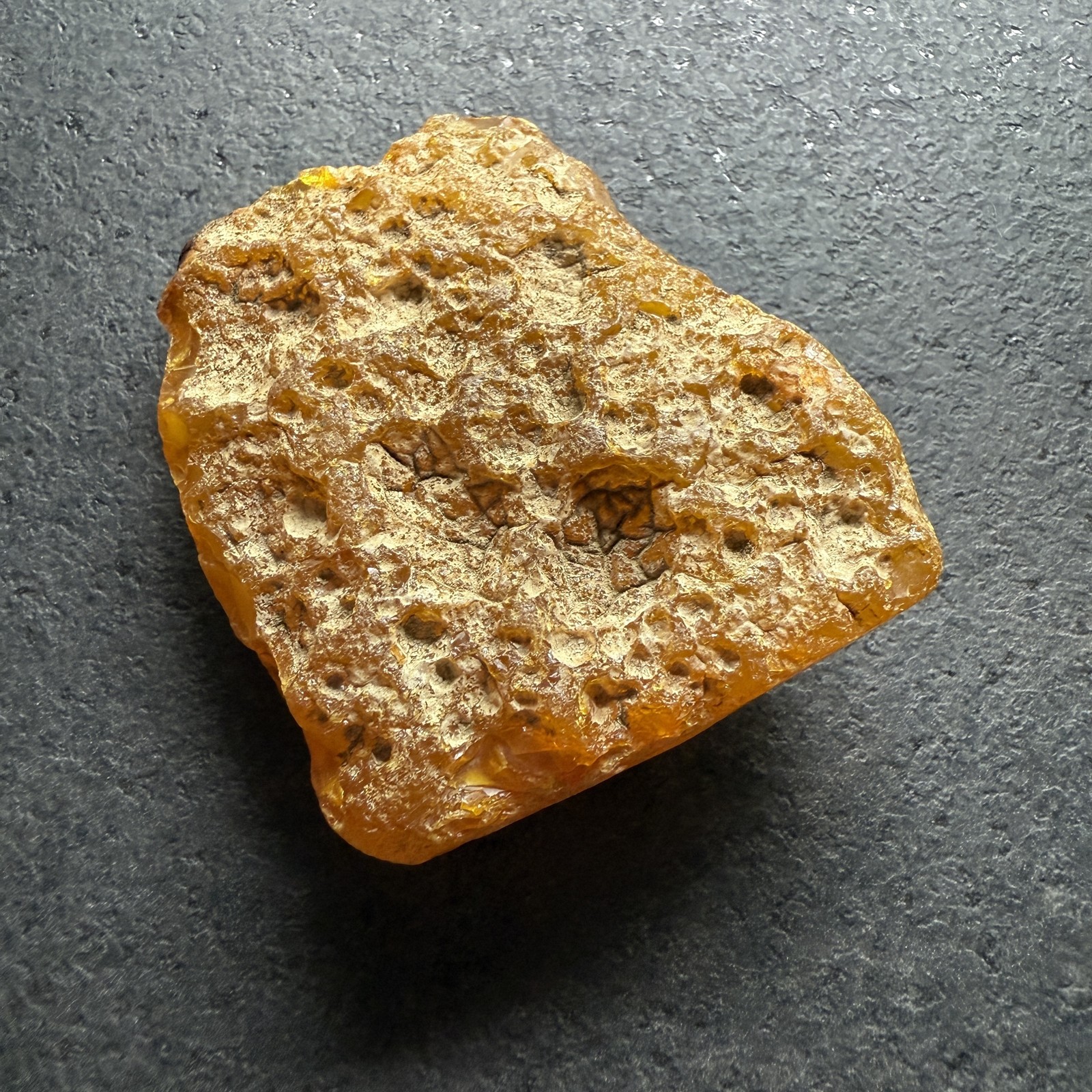 Antique raw cognac Whole Stone natural Amber 60g