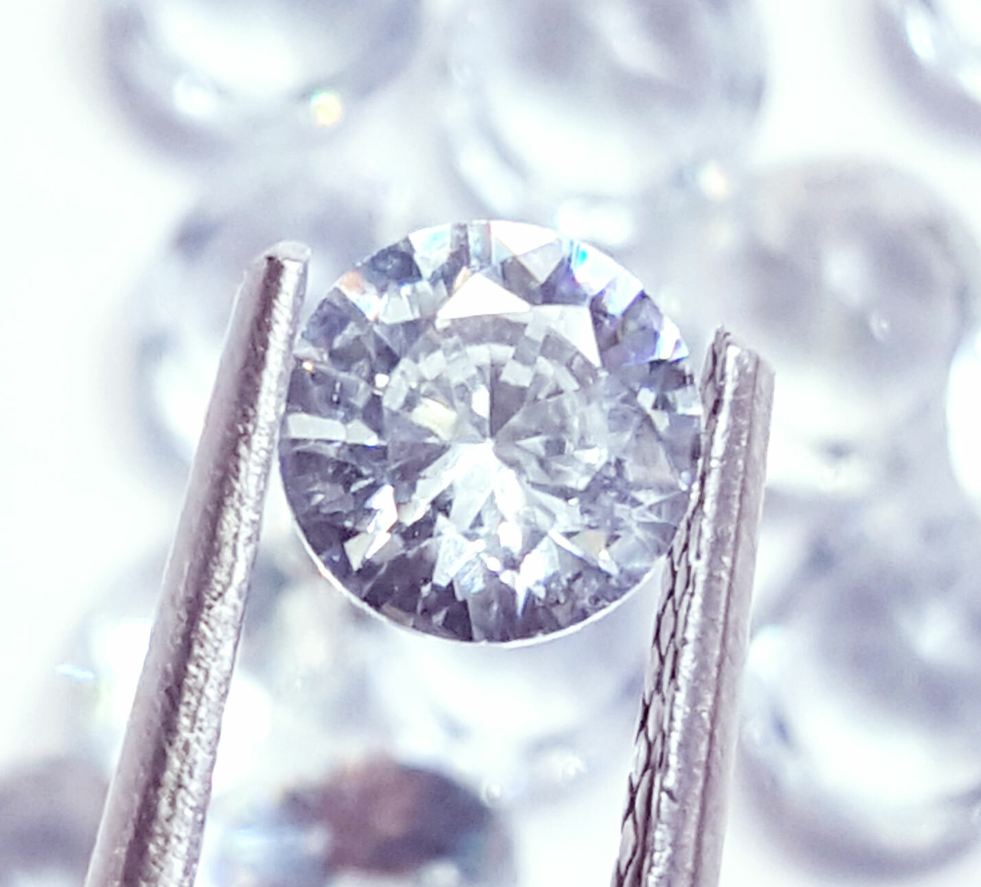 Round Shape White Sapphire Lot Approx. 5×5 mm 20 pcs Loose Gemstone ~~Free Gift