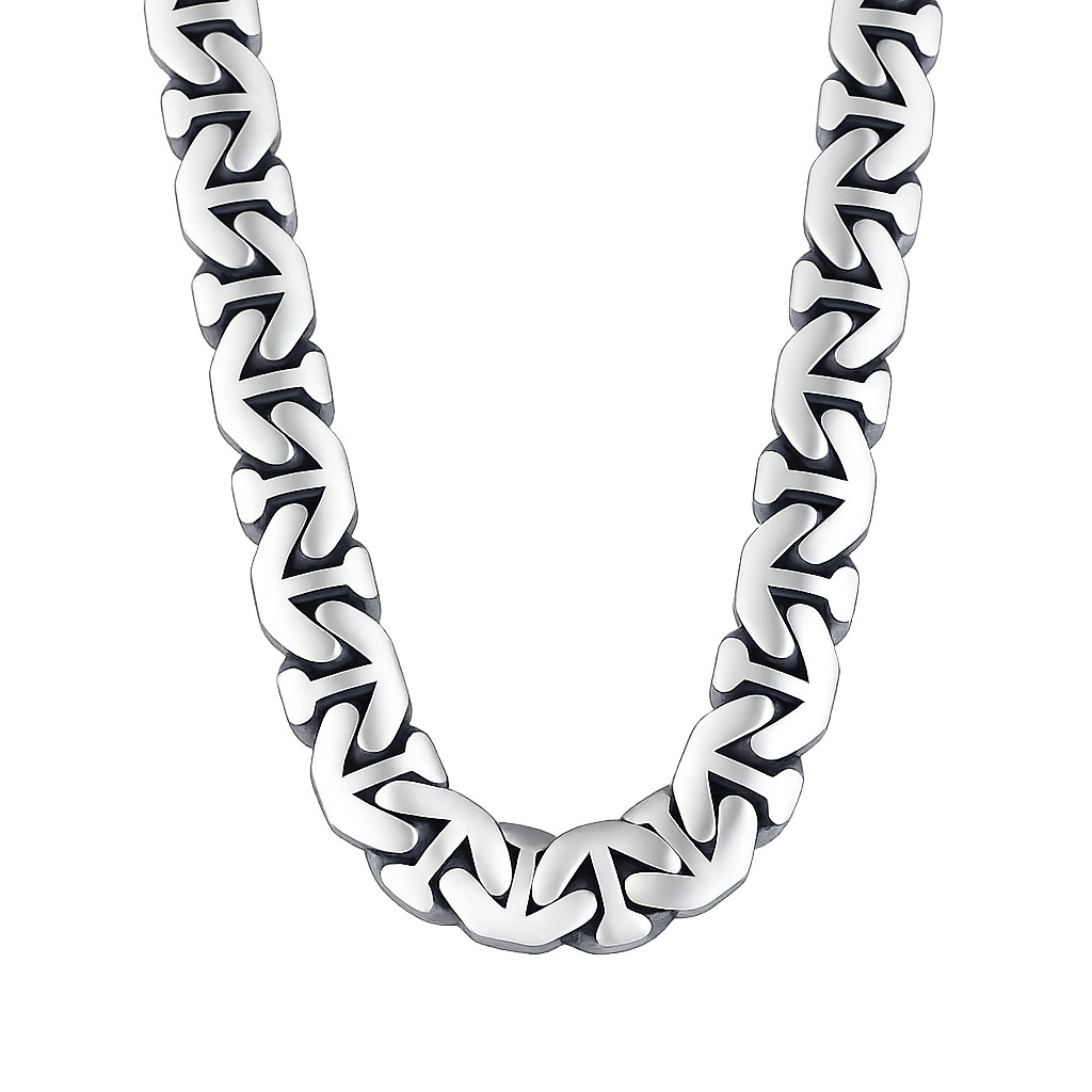 Heavy 16mm Cuban Curb Chain Necklace 925 Sterling Silver Men’s Chain