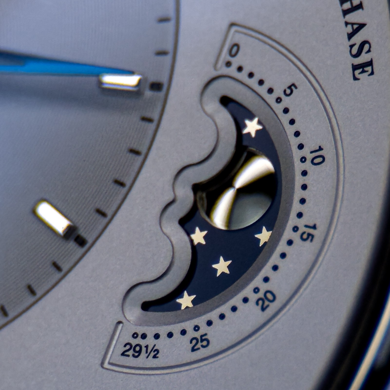 Glashütte Original PanoMaticLunar Moonphase Silver Dial 1-90-02-42-32-50 B & P