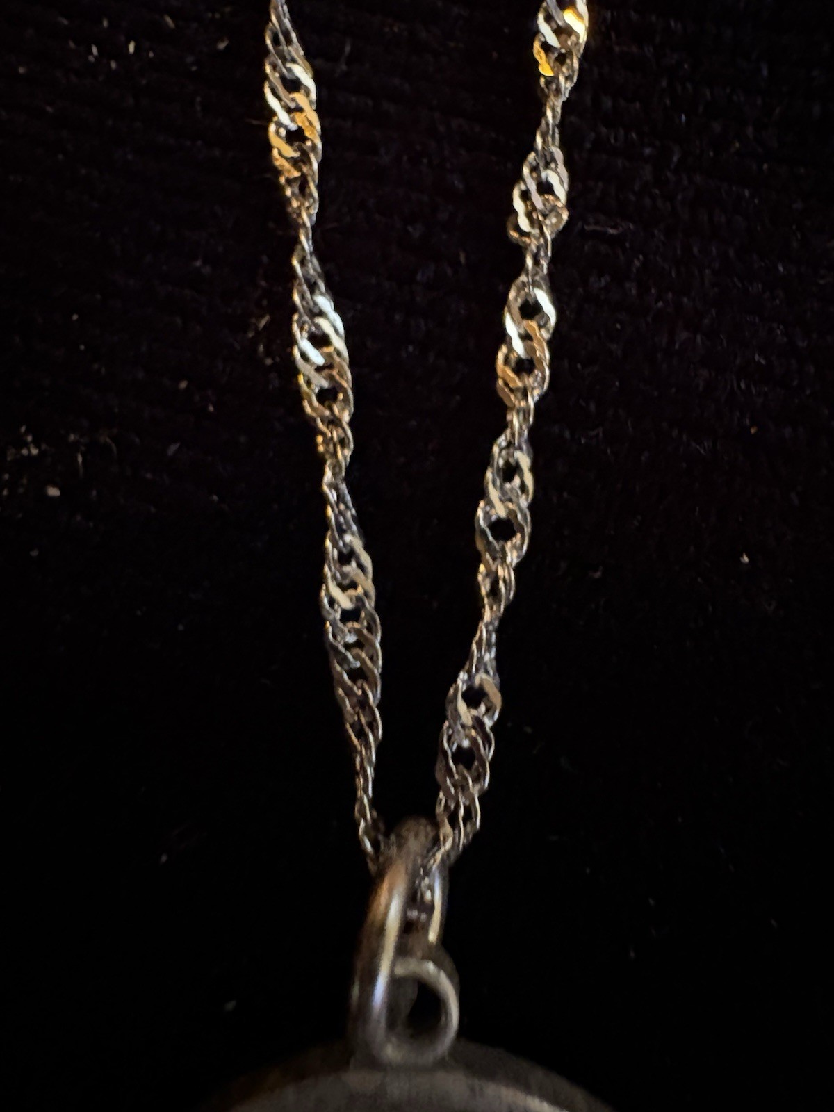 First Methodist Church Pendant & 20 Inch Sterling Silver Chain Necklace