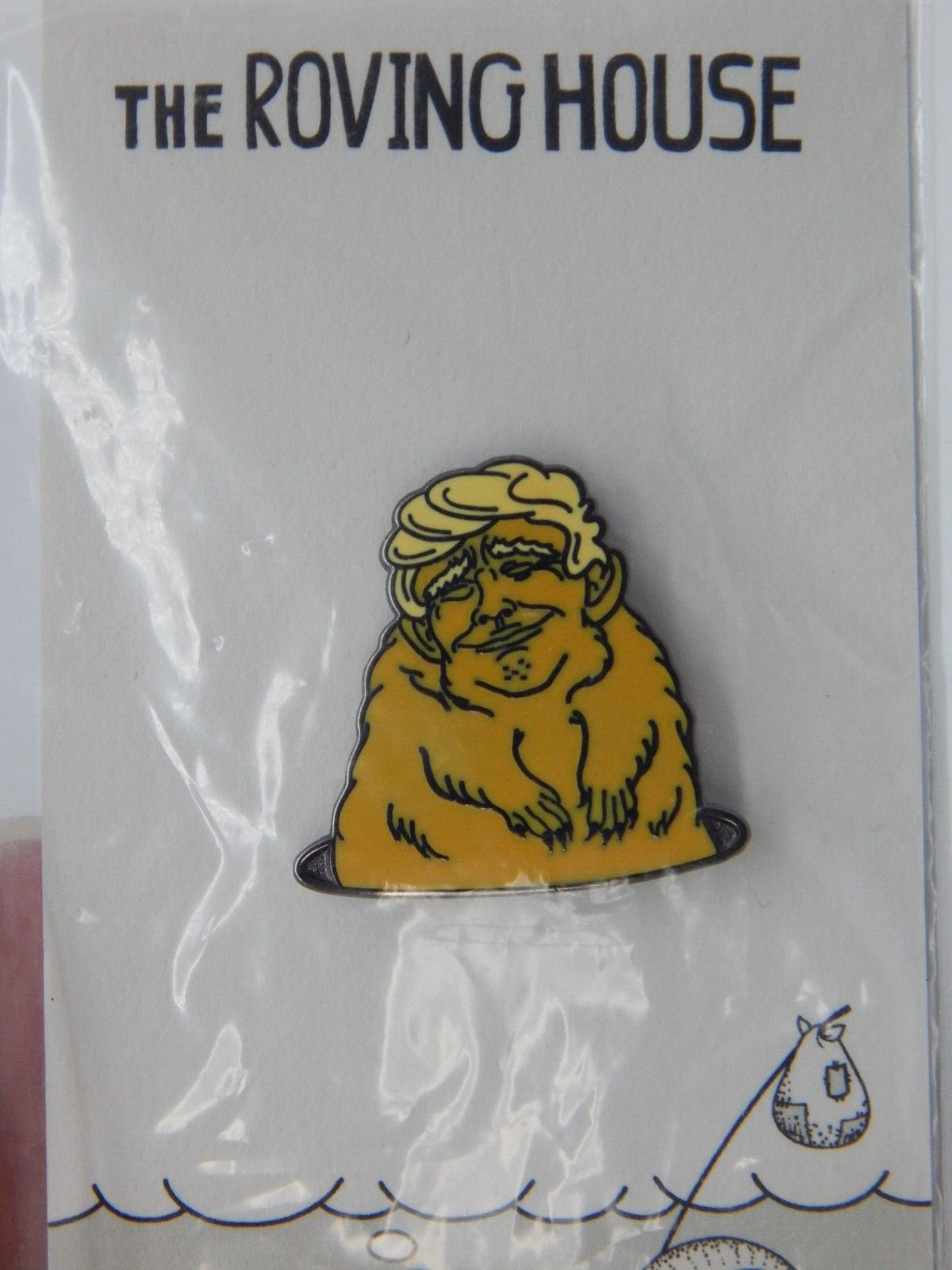LOT OF 6 PINS – The Roving House LMTD Clown Skull Art Vermin Trump Garlic EF695