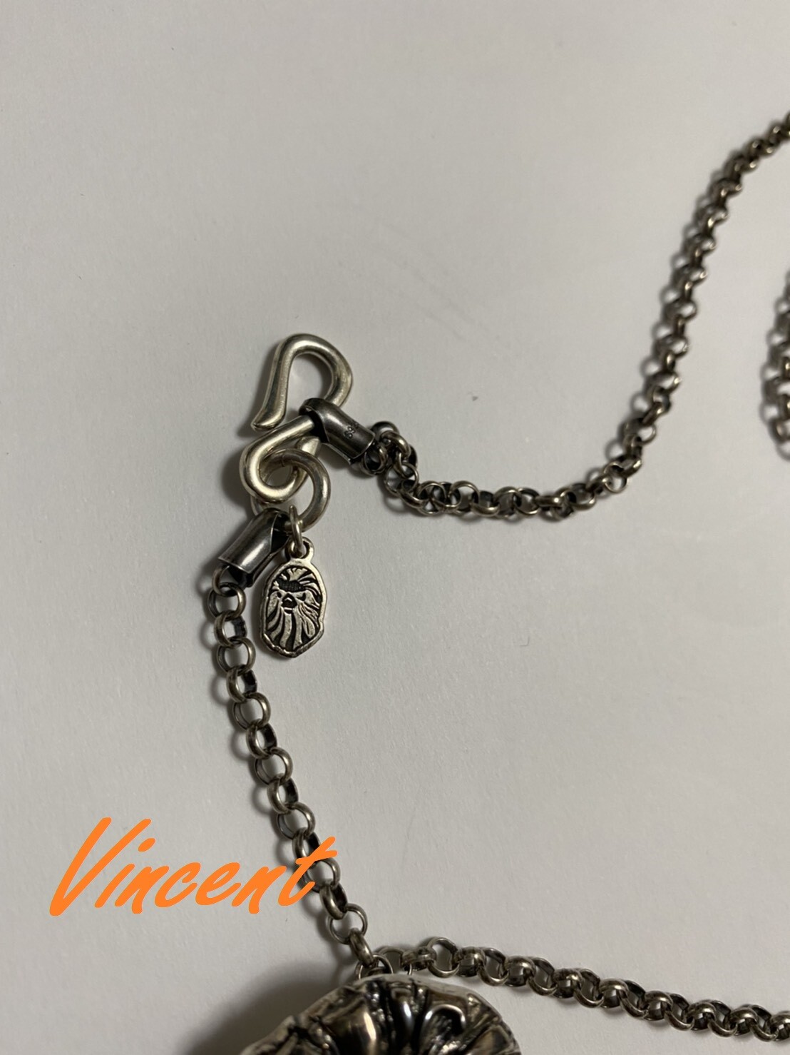 A BATHING BAPE BLACK PENDANT NECKLACE 2020 NEW VERSION