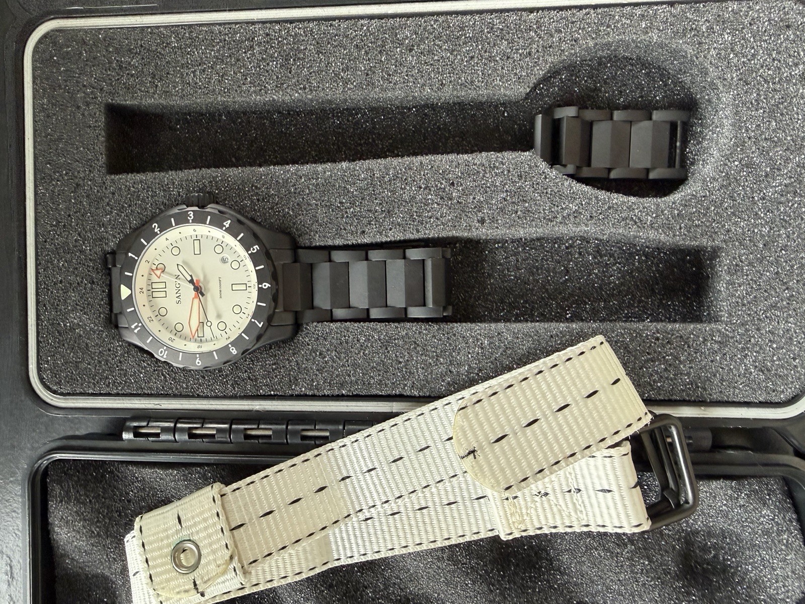 Sangin Instruments Professional Polar DLC Matte GMT