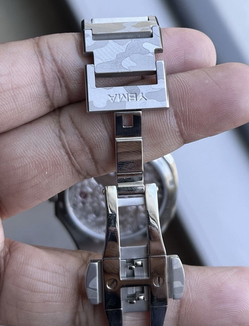 YEMA WRISTMASTER SLIM SMALL SECONDS CMM.29 CAMO SPECIAL EDITION