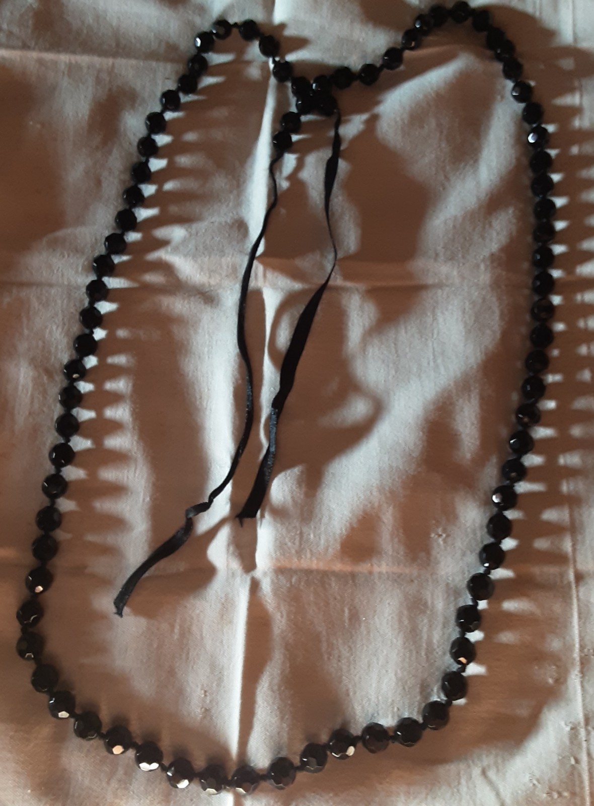 90s Briolè Glass Necklace – Long