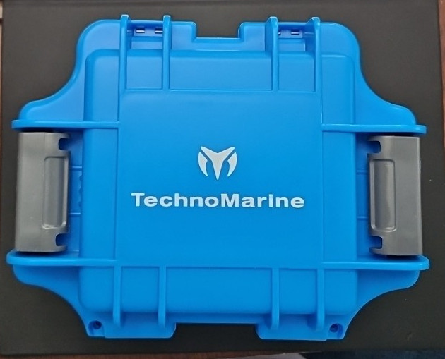 TechnoMarine Ocean Victory Quartz W/Case – 41mm, Black/Olive TM-318139 NIB
