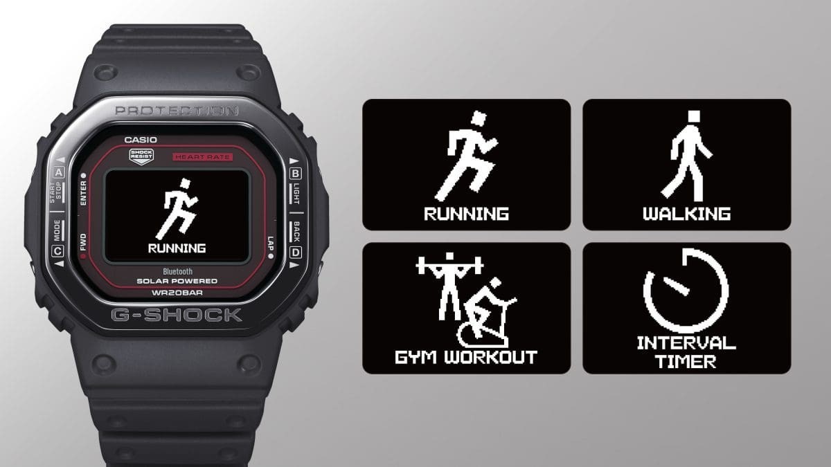 Casio G-SHOCK Move DW-H5600MB-1A4JR GPS Solar Bluetooth JDM Japan Import