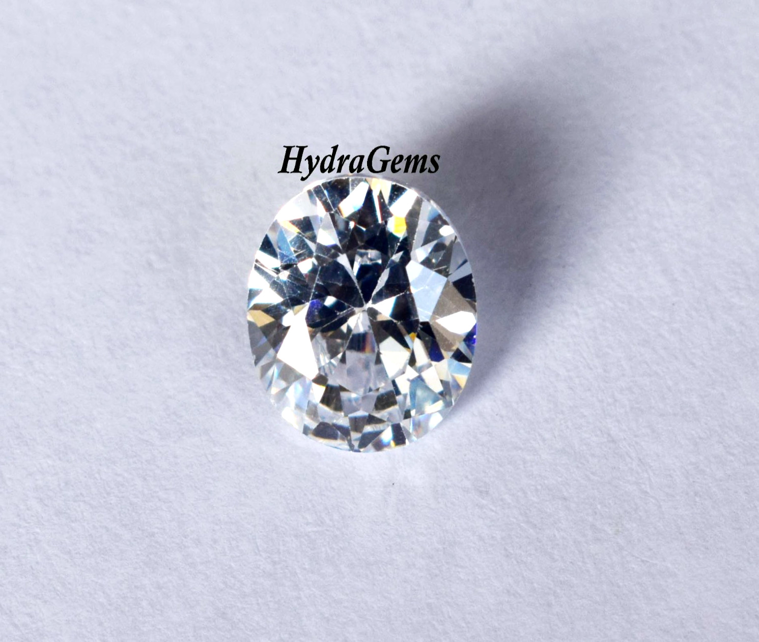 5.80 Ct Apx. Natural White Sapphire Oval Cut Loose Gemstone for Jewelry Making