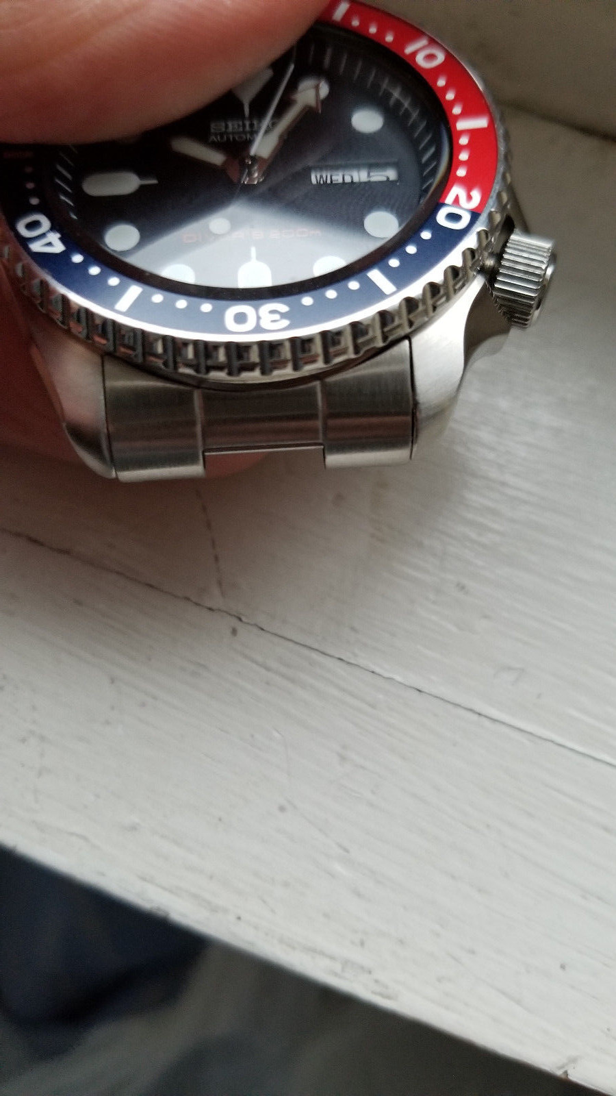 22mm Curved End OYSTER Solid Stainless Steel bracelet Fit Seiko 7S26-0040 SKX031