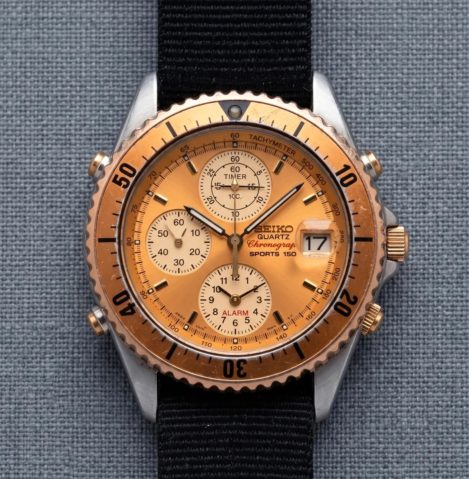 Chronographe seiko 7T42-6A50 sports 150 DIVER