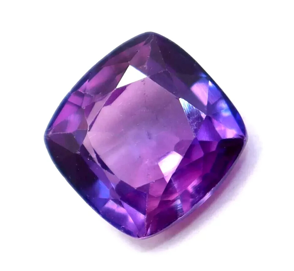 Natural 4.50 Ct Purple Tanzanite Cushion Certified Loose Gemstone With Free Gift