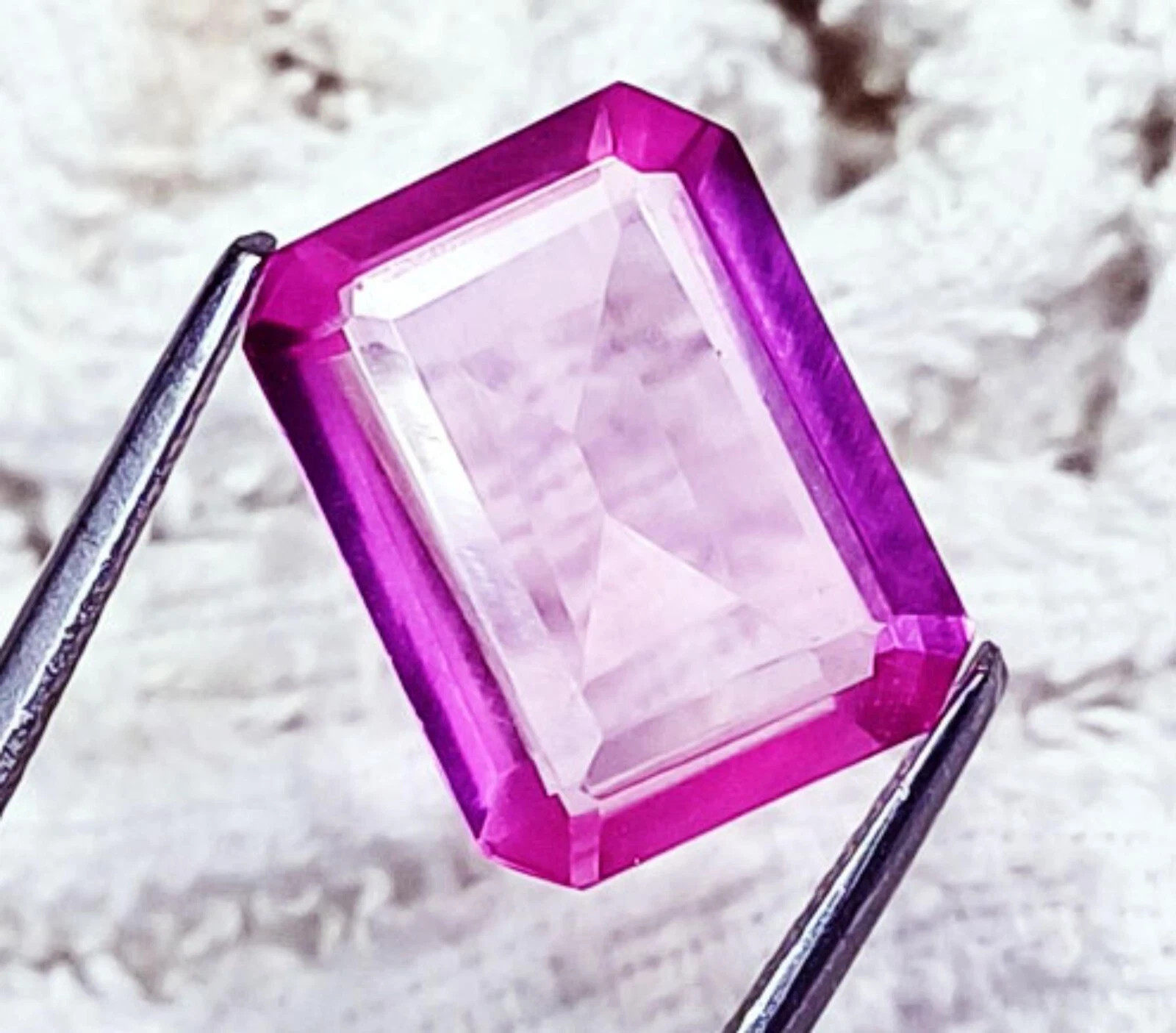 Loose Gemstone Natural Spinel Emerald Cut 11.40 Ct Certified With Free Gift