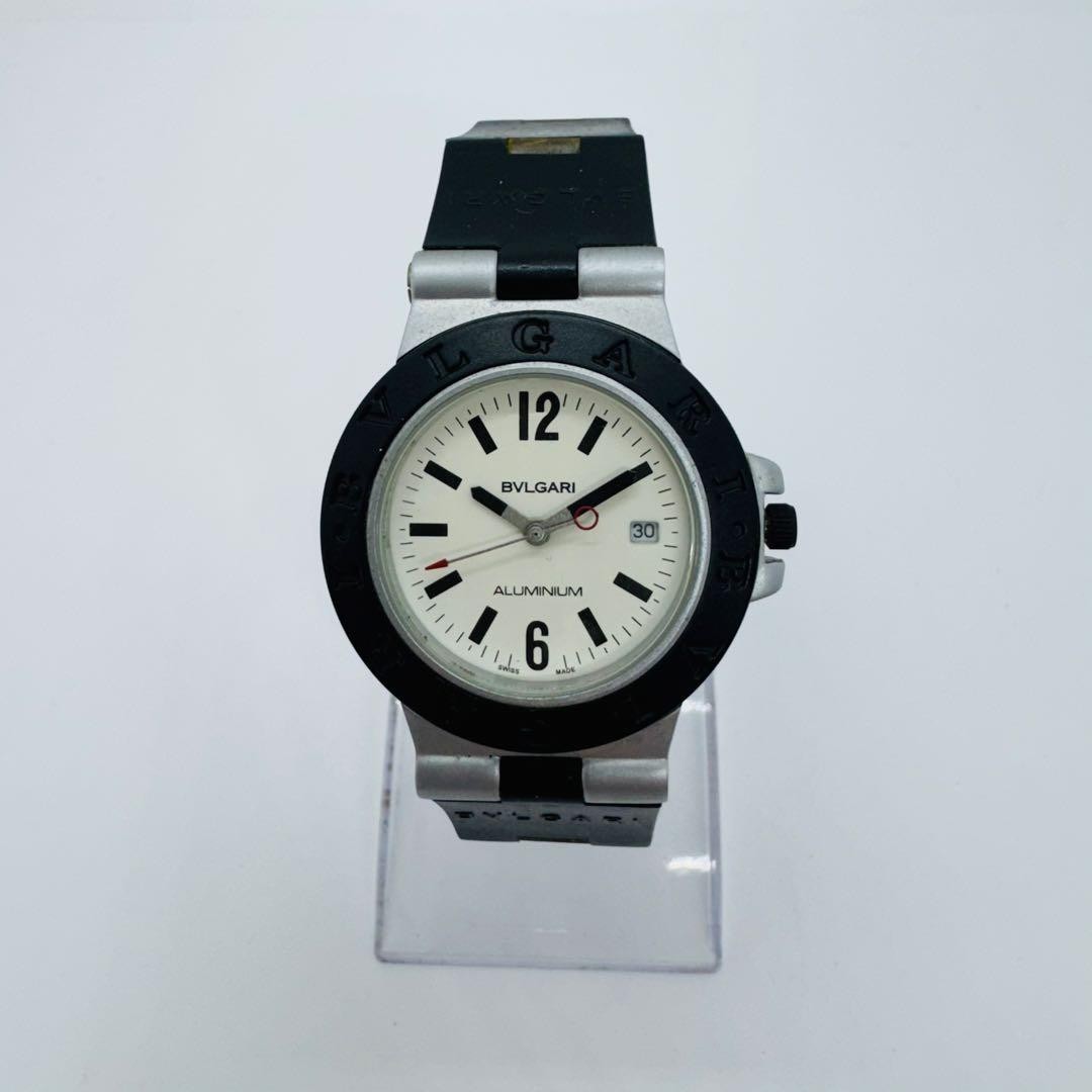 BVLGARI Aluminium AL38A Automatic Black Dial Men’s Watch