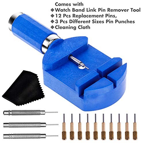 Watch Link Removal Tool Kit – Replacement Pins and Pin Punches for Bracelet