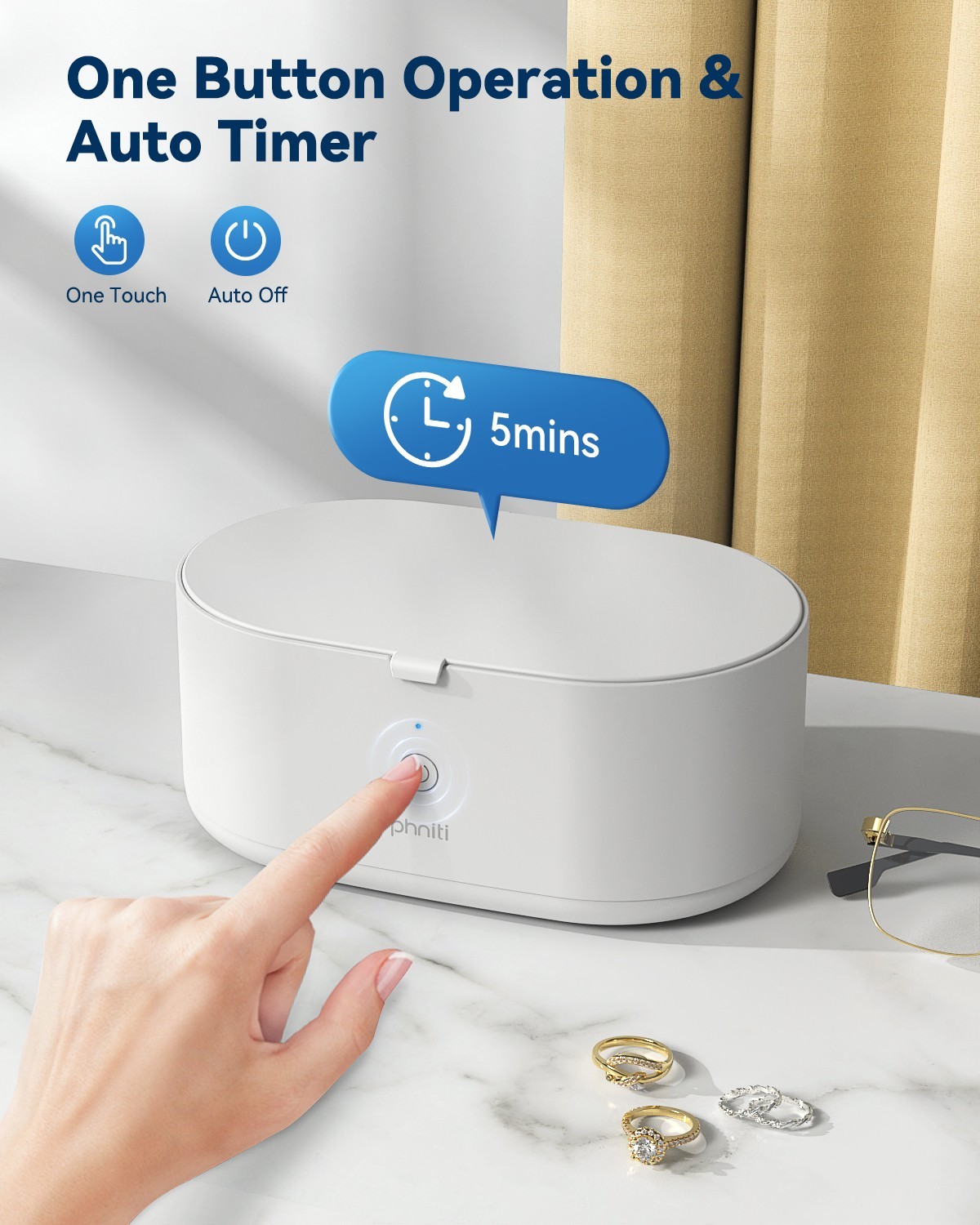 Ultrasonic Cleaner with Timer Heating Machine Digital Sonic Cleaner