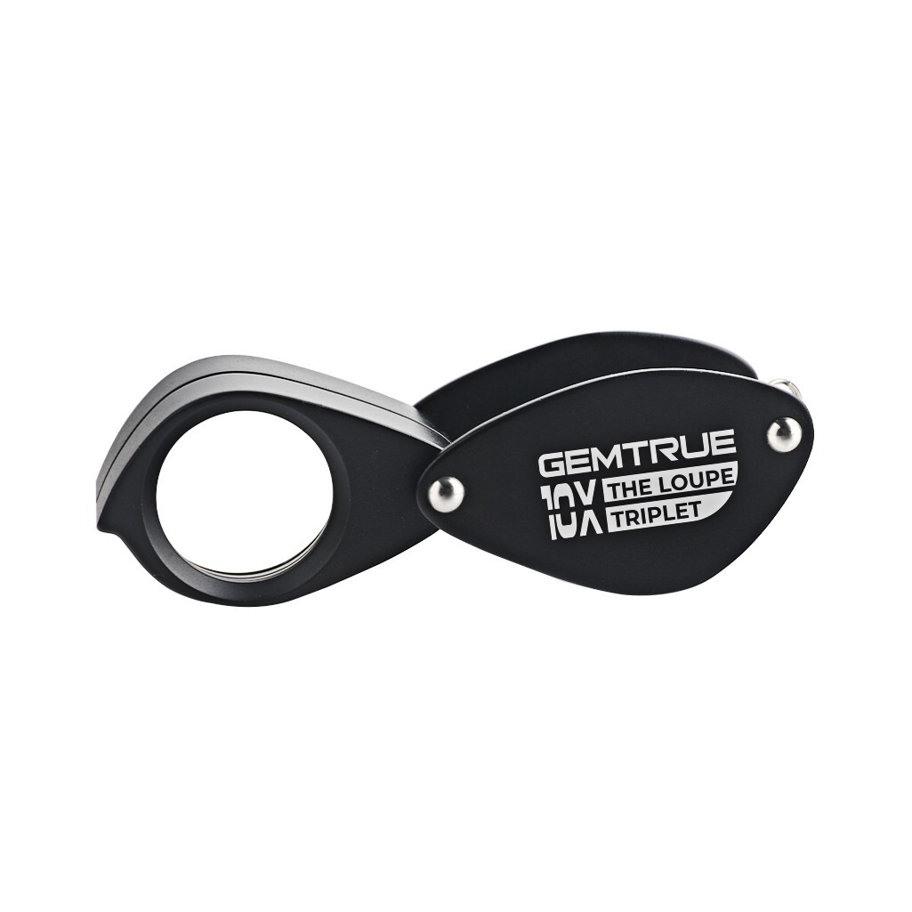 The GemTrue Jewelry Loupes – 10X Triplet Diamond Details Inspecting Magnifier