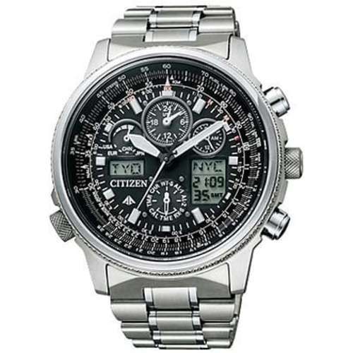 CITIZEN PROMASTER SKY PMV65-2271 Sky Series Men’s Watch Black Silver Analog