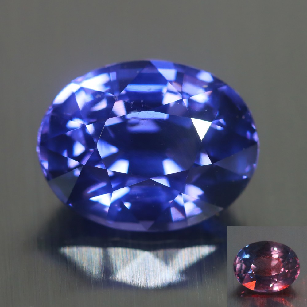 2.67 Cts_GLC Certified_100 % Natural Unheated COLOR CHANGE Spinel_Srilanka
