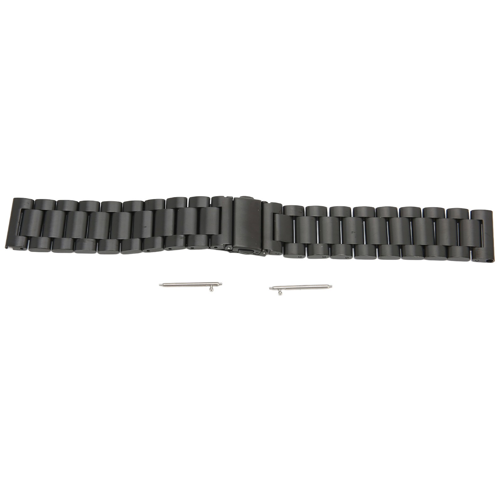 Smartwatch Band 20mm Double Buckle Wrist Strap Matel With Watch Pin For