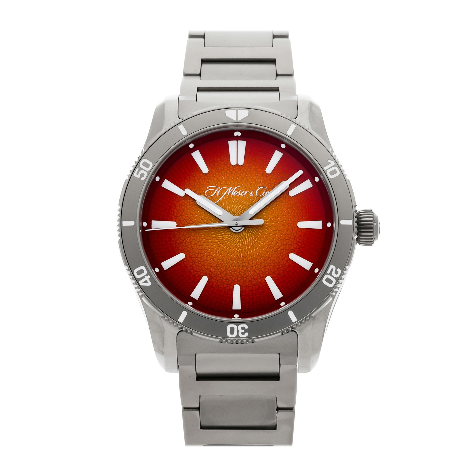 H. Moser & Cie Pioneer Centre Seconds “Fire” Elements of Time Edition 3200-0504
