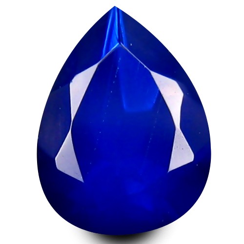 0.57 ct Charming VVS Clarity Pear Cut (7 x 5 mm) Violetish Blue Opal Gemstone