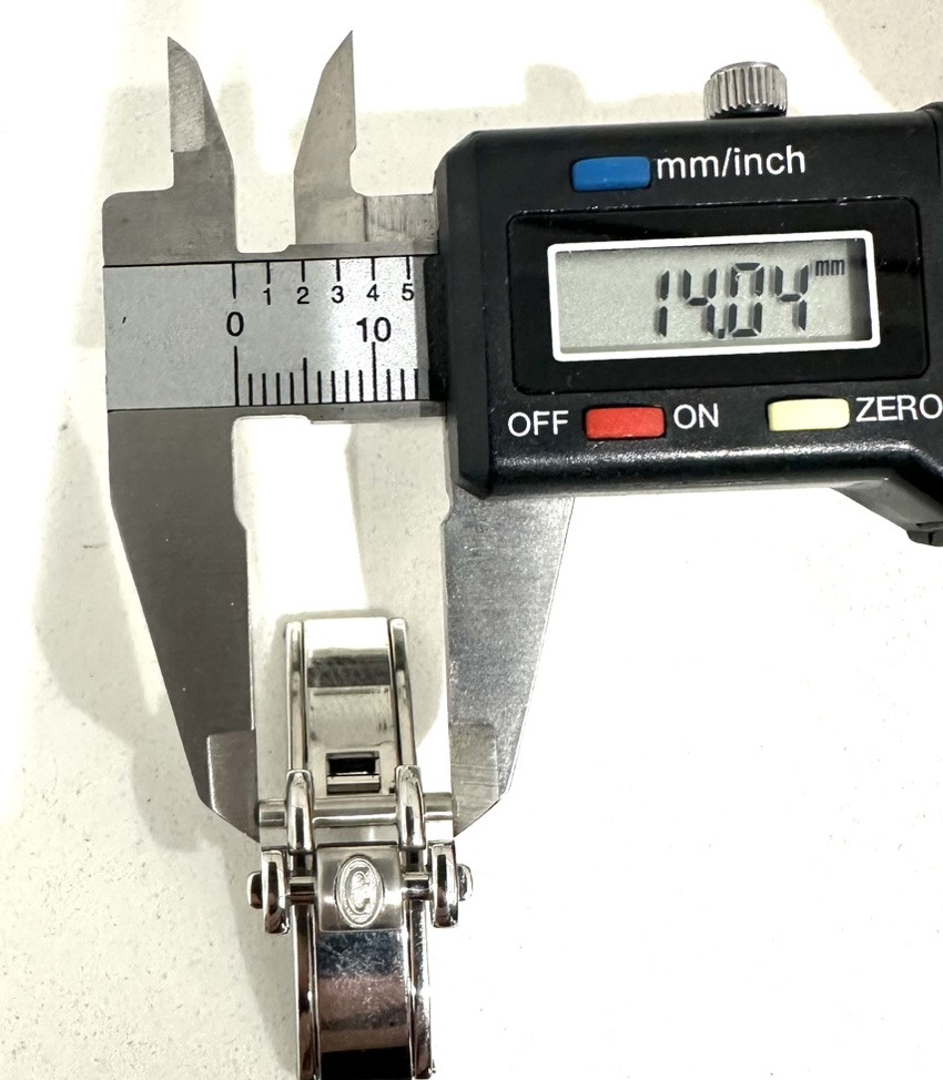 New Genuine Ladies Concord Saratoga 14mm S/S Folding Clasp Buckle For Bracelet