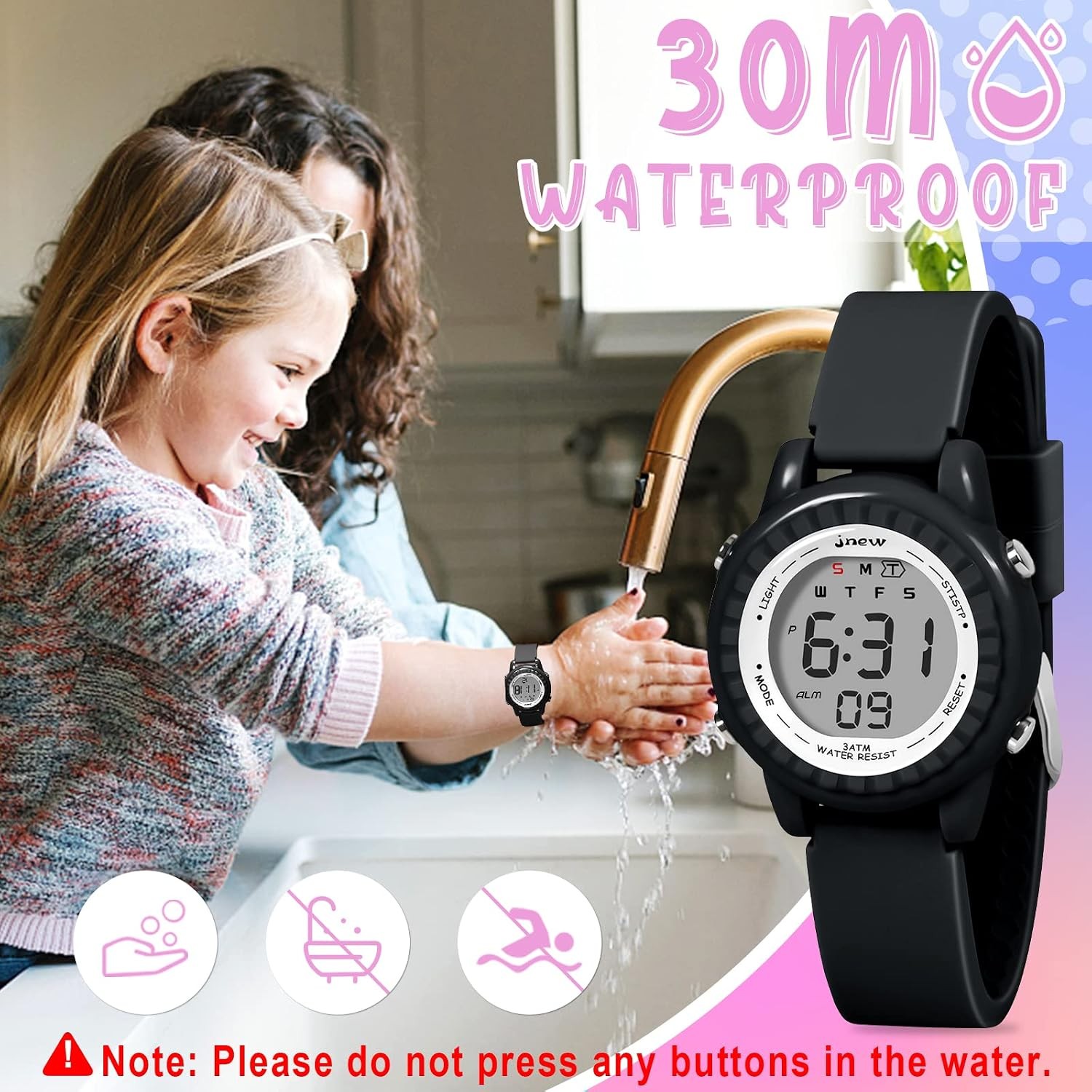Watches for Kids Age 5-12, Birthday Gifts for Girls 4-13 Year Olds