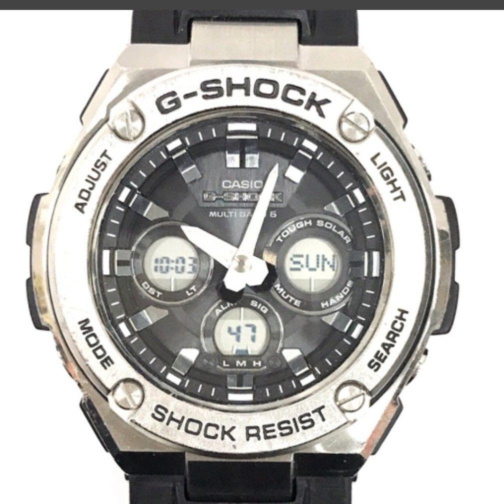 CASIO G-SHOCK GST-W310 G-Steel 55.9 x 49.3 mm Radio Solar Analog White Men