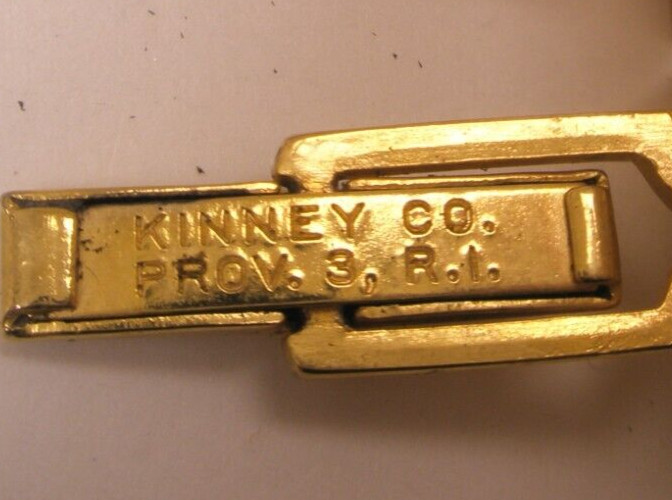 Helmeted Knight Warrior Soldier Vintage KINNEY CO Cuff Links