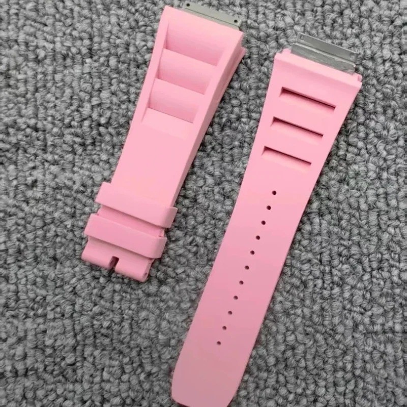 Medium Size Replacement Rubber Watch Strap Band Fits Richard Mille RM010 RM029