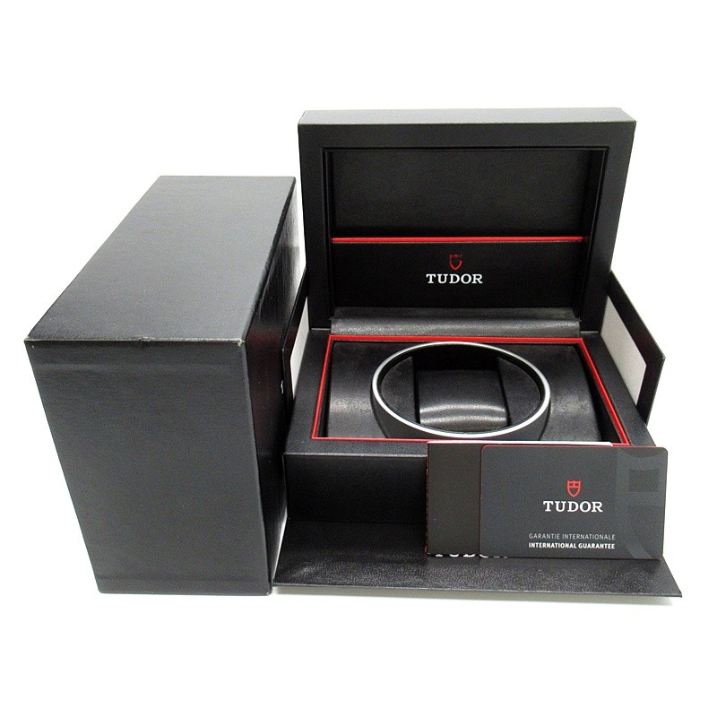 TUDOR Glamour Double Date Watch 42mm 11 Diamonds 57000 Stainless Steel mensW…