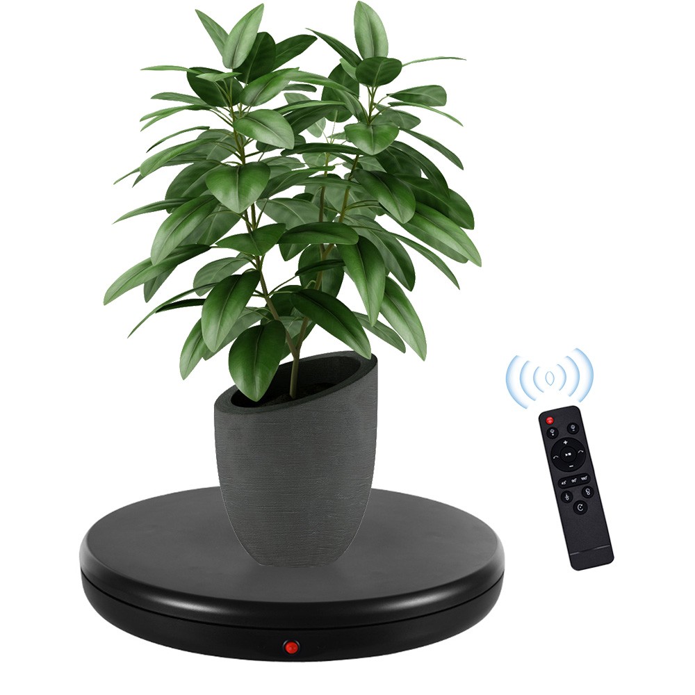 45CM/17.7in Motorized Rotating Display Stand Display Base 360°Rotatable Ele TWAV