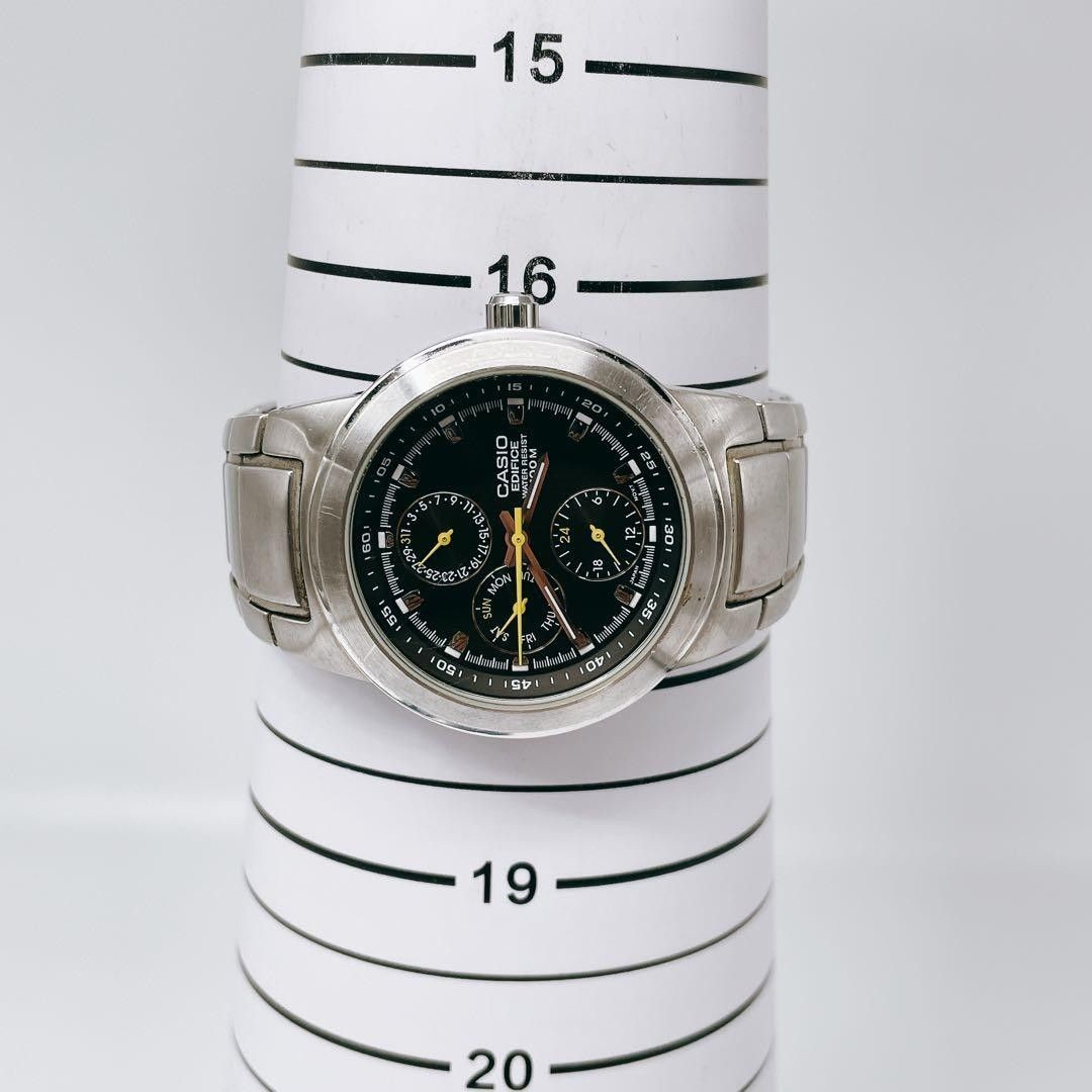 New Battery Operational Casio EDIFICE EF 308 Chronograph Watch Quartz Vintage Me