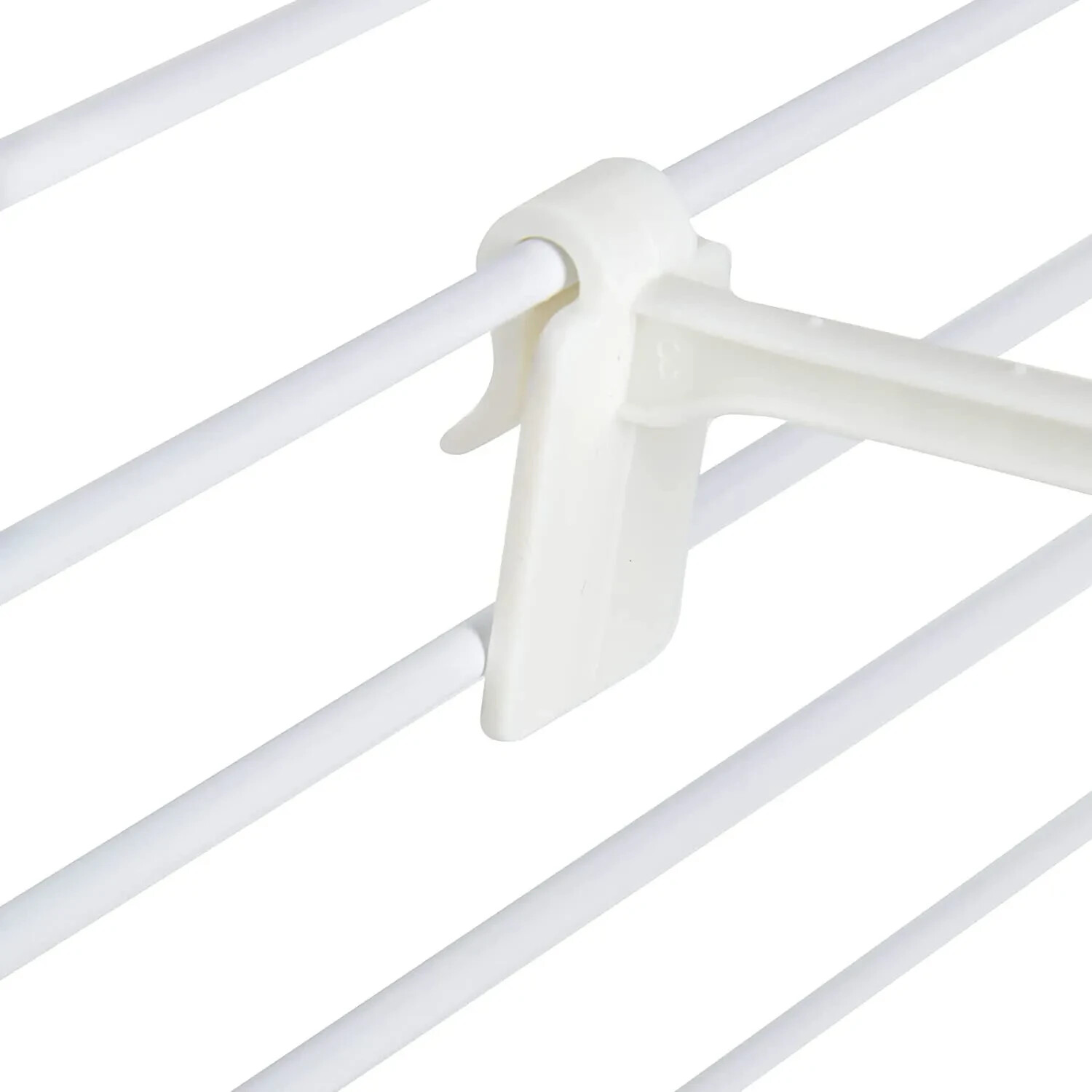 Carded Earring Countertop Display Wire Peg Rack Card Jewelry White Stand 12 x 15