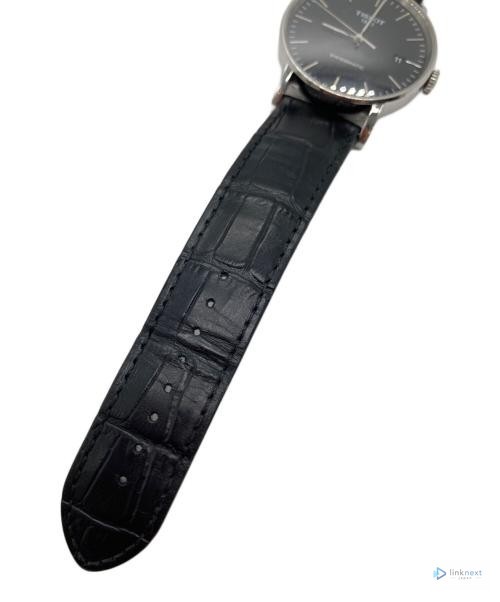 Tissot T109407A Swissmatic Men’s Watch Black Dial Leather Strap