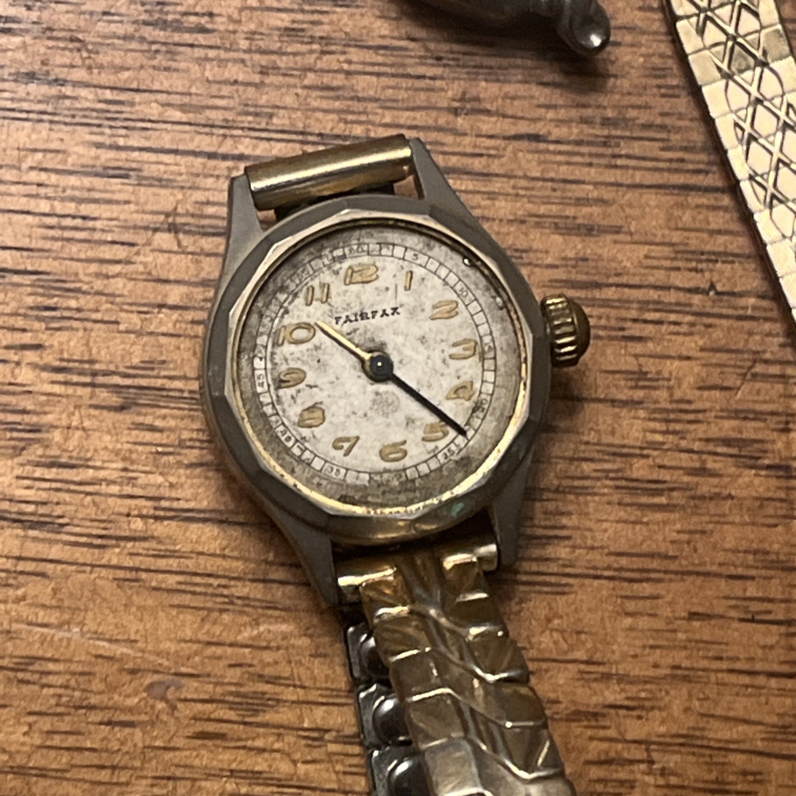 Vintage Estate Costume Jewelry LOT Timex CORO Watch & Earrings Melba Brass