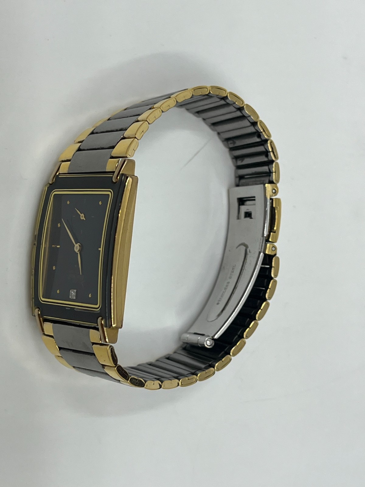 Paul Maret Diamond Quartz Men’s Dress Watch 980.163-READ!