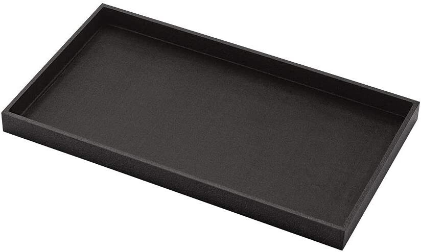 Jewelry Carrying Case Travel w 17 Trays Salesman Organizer Black Lightweight