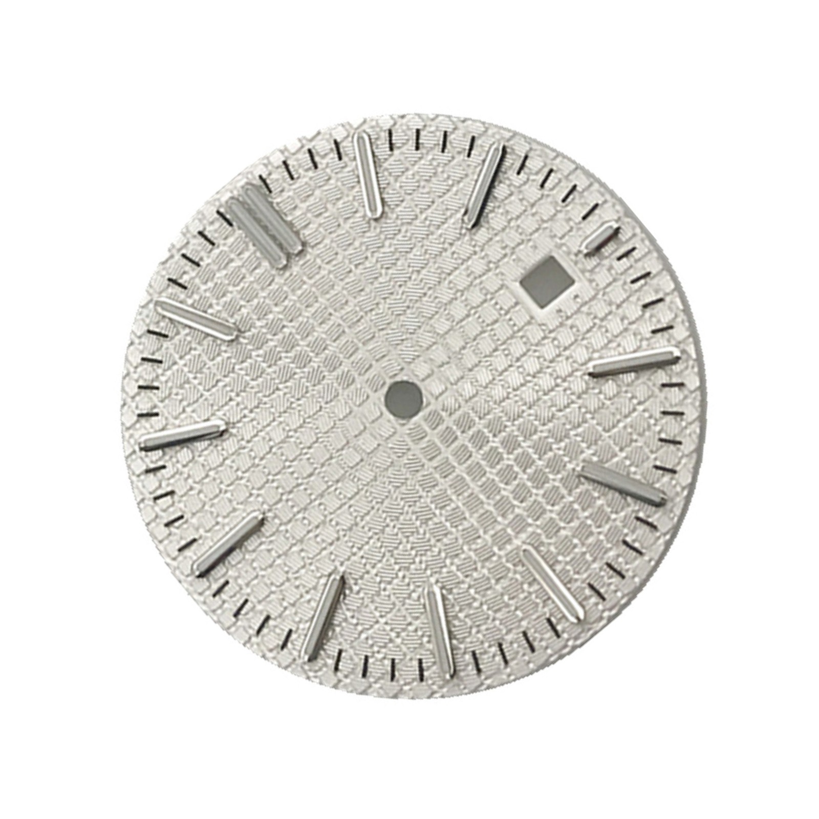 31.7mm White Watch Dial For Mingzhu DG2813 For Miyota 82 Movement Accessories