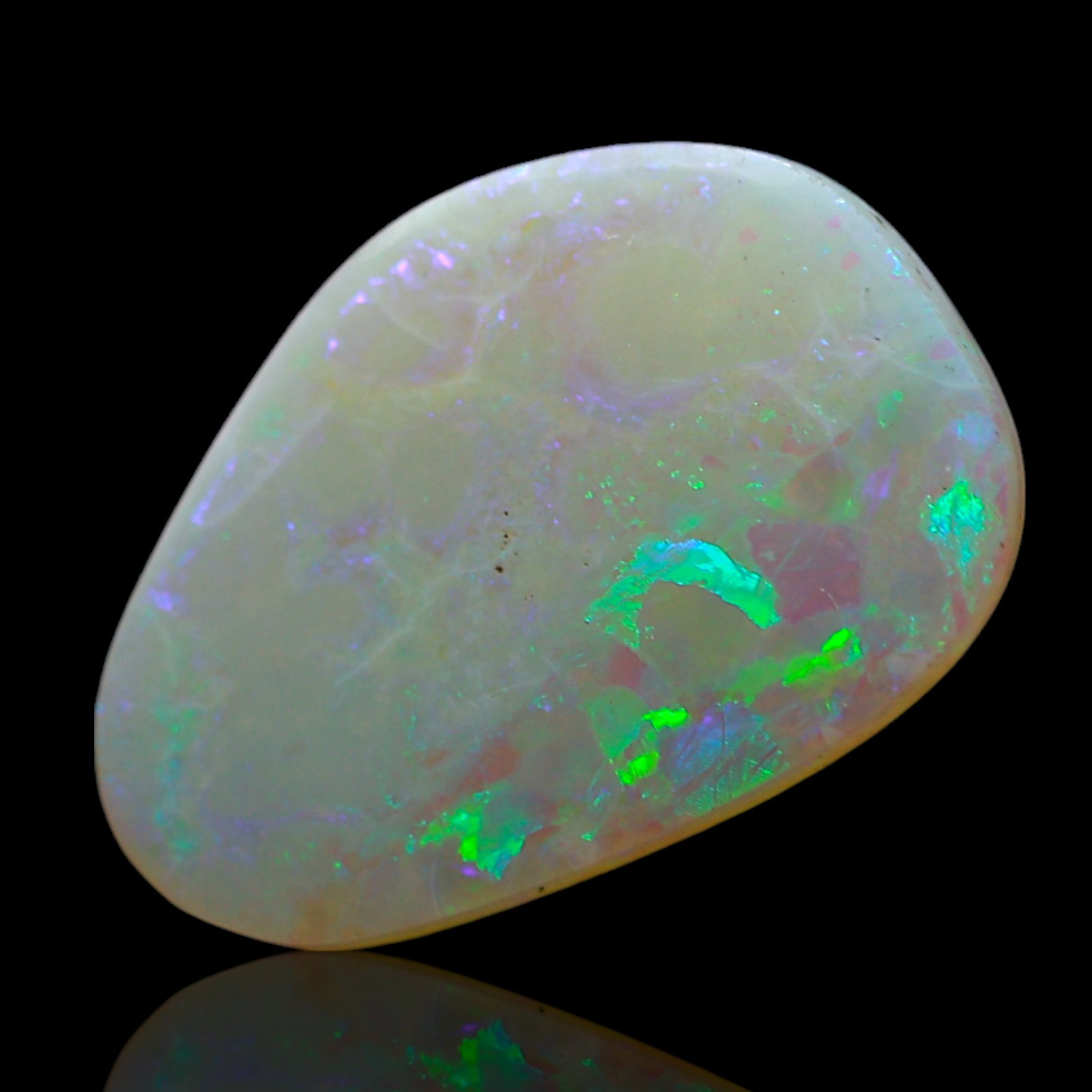 2.00 Cts Natural Australian Fire Opal Gemstone Top Quality Cabochon 14x10x2 mm