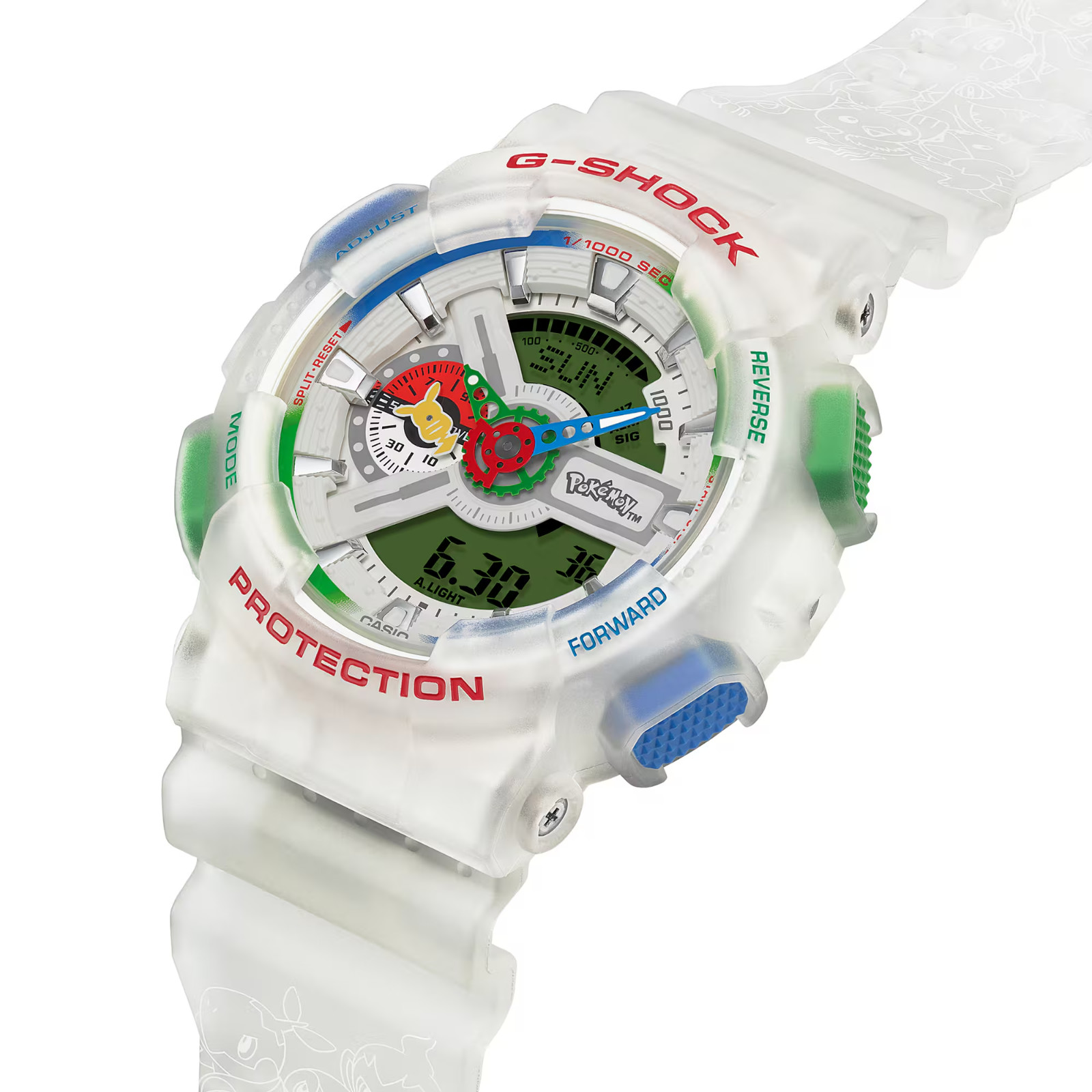 Casio G-SHOCK × Pokémon 30th Anniversary — Limited Edition — NEW — GA-110PKM-7A