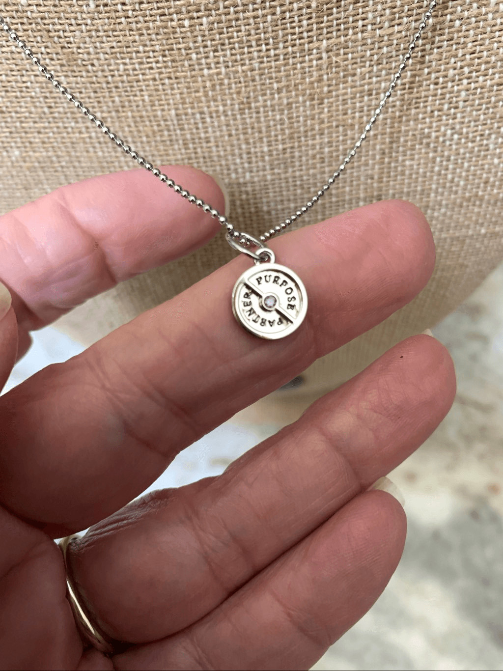 Silver Necklace Letter G #name #inspirational