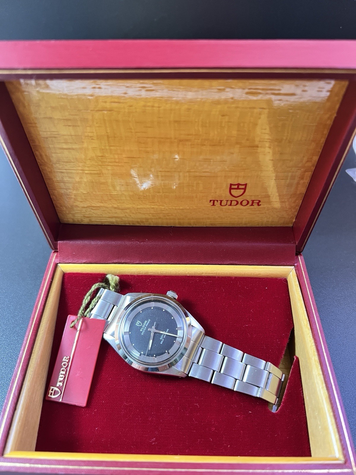Tudor Oyster Prince watch ref. 9020/0 Transitional Tuxedo Dial – 1970s