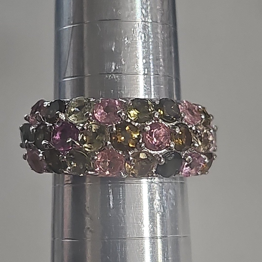 .925 Sterling Silver Ring, Size 6, 6.00g., 4mm
