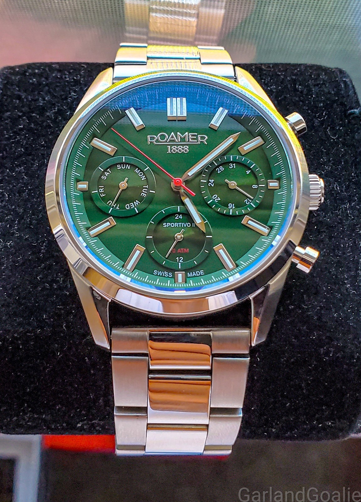 Roamer Sportivo Day Date Swiss Made Limited Edition Mint Condition Full Set!