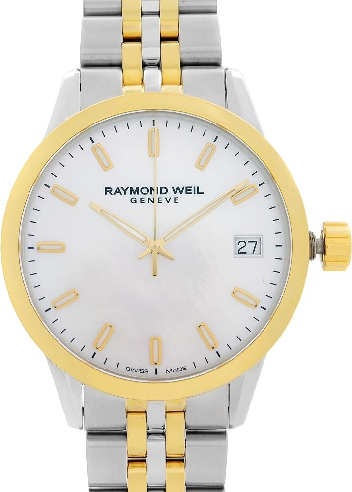 Raymond Weil Freelancer MOP Dial Women’s Watch 5634-STP-97021 ($1375 MSRP)