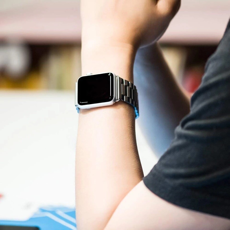 Stainless Steel Apple Watch Band 42 44 45mm For iWatch Series SE 8 7 6 5 4 3 2 1