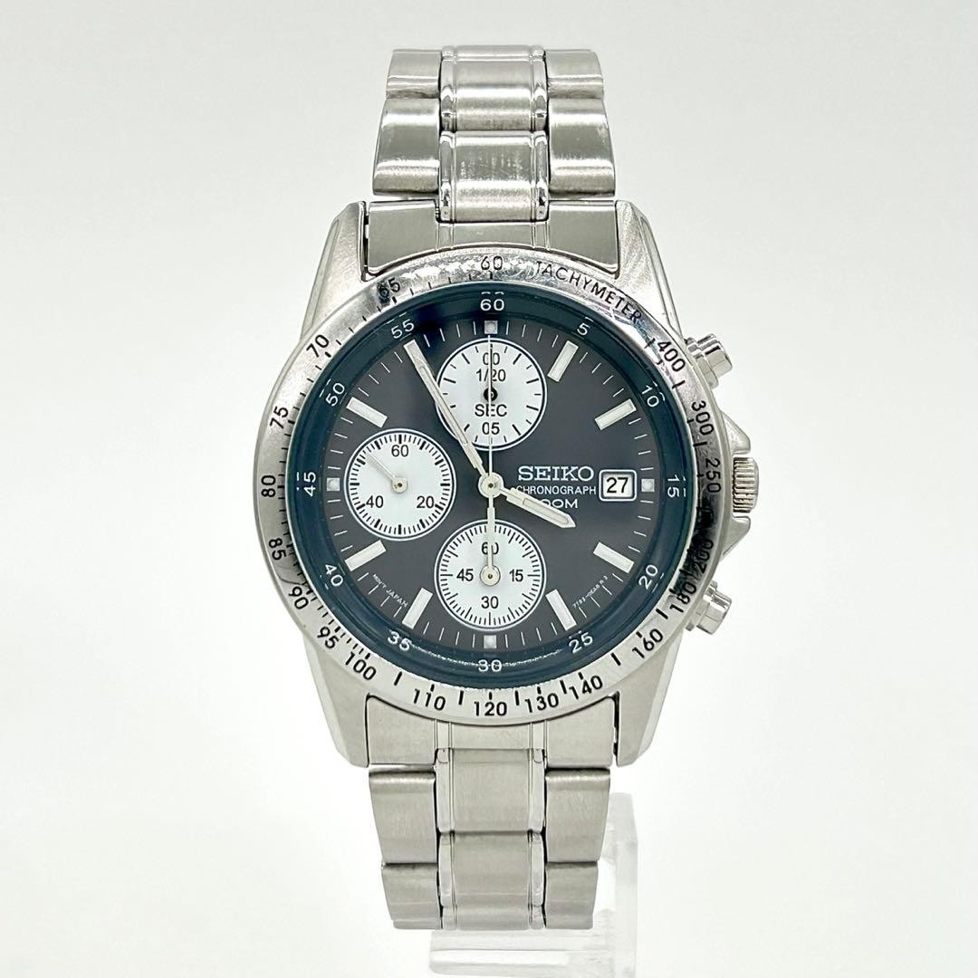 SEIKO Chronograph 7T92-0DW0 Quartz Watch